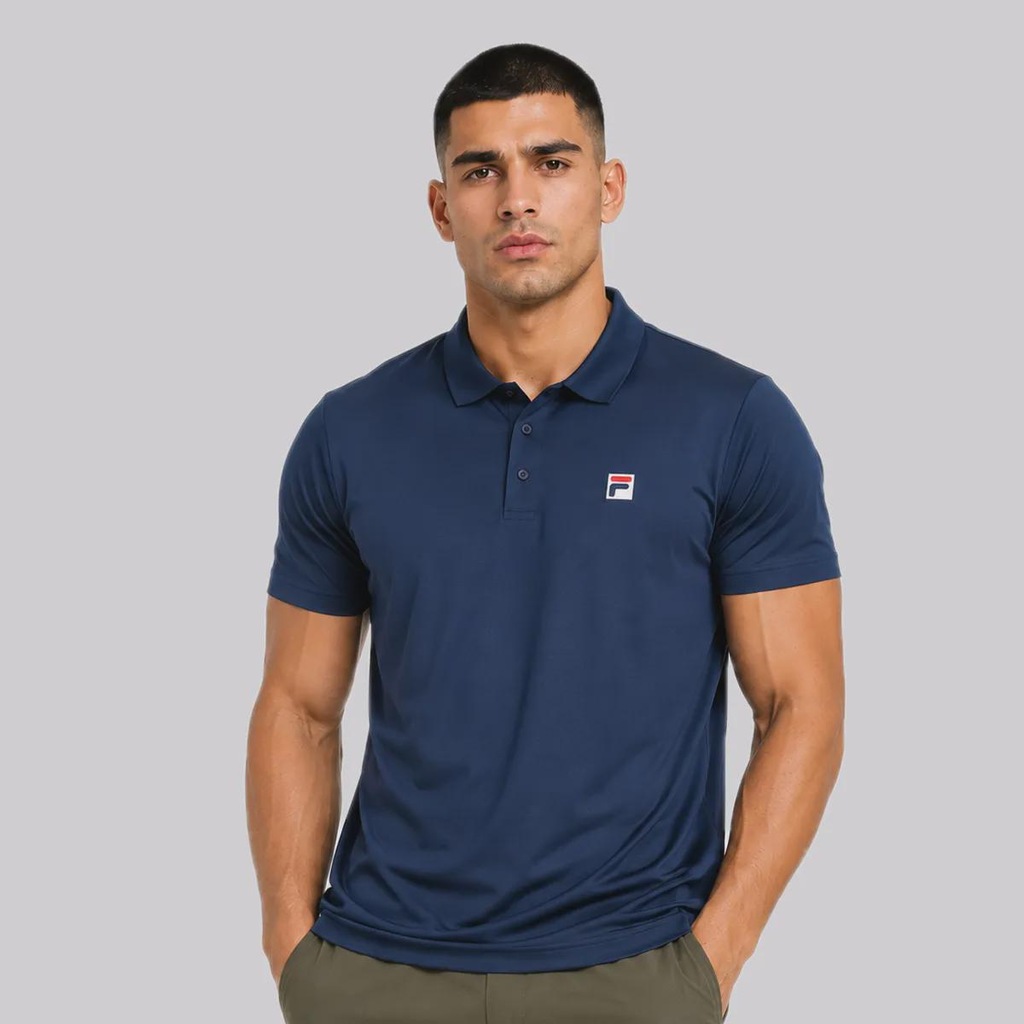 Camiseta Polo Fila Player F-Box II Masculina