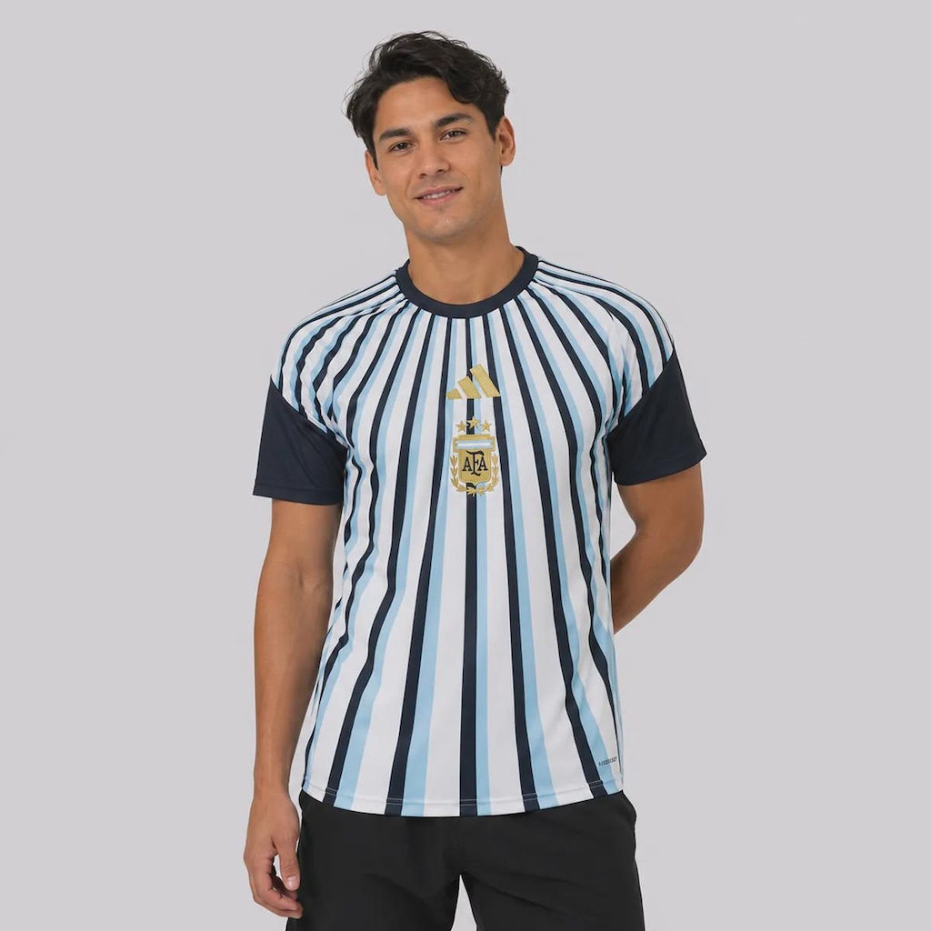 Camisa Argentina Pré-Jogo I 26/27 Masculina adidas