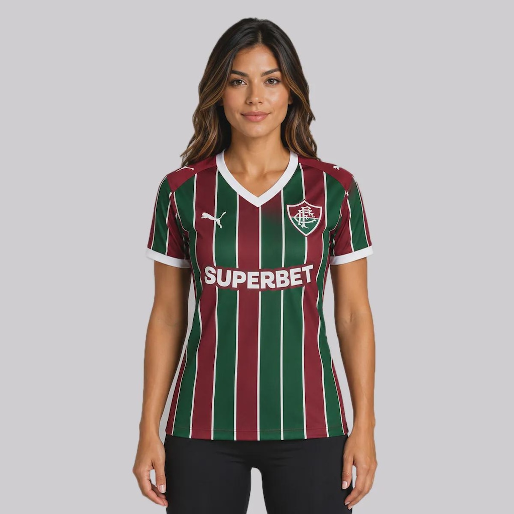 Camisa do Fluminense I 26/27 Puma Feminina