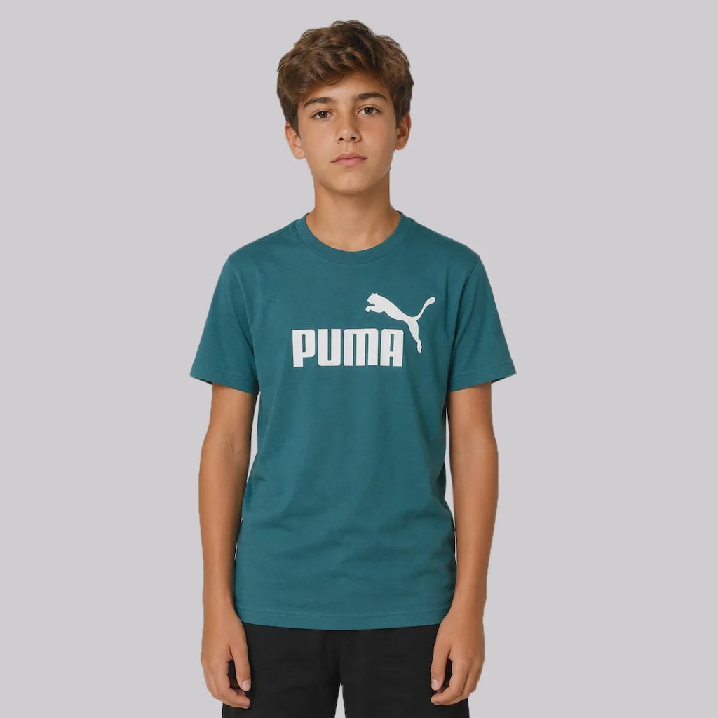 Camiseta Puma Ess Small No.1 Logo Relaxed Infantil