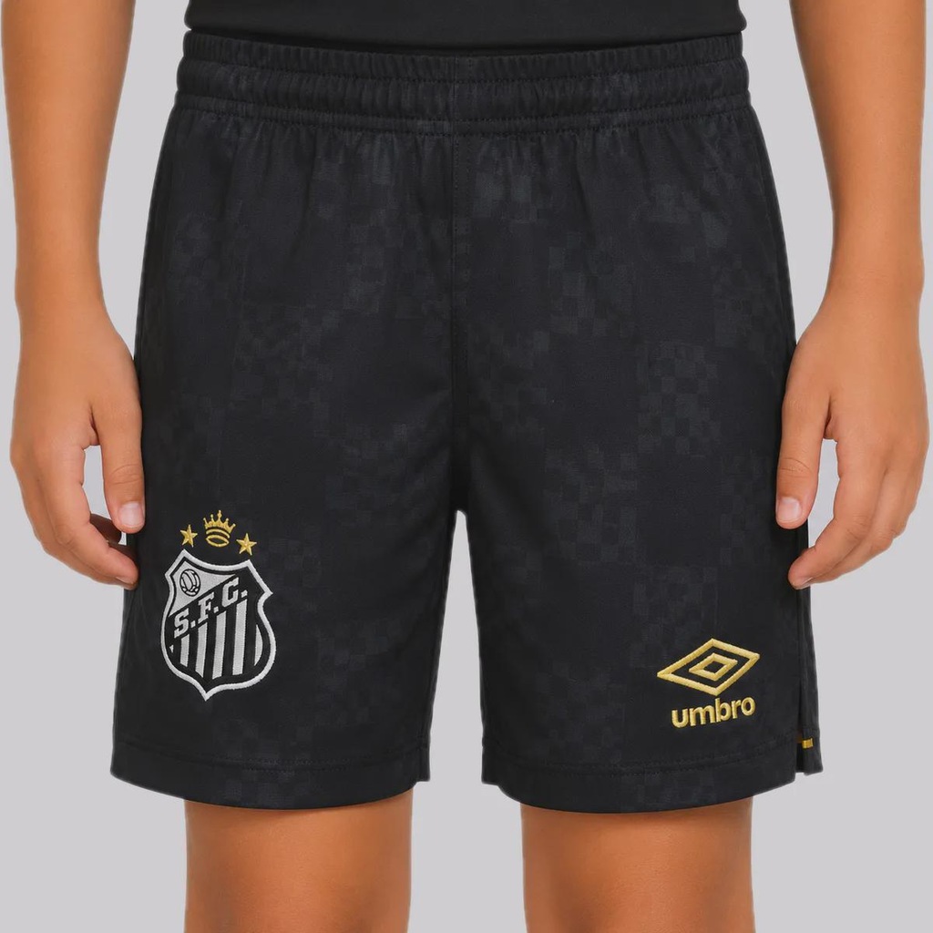 Calção Umbro Santos II 2025 Infantil