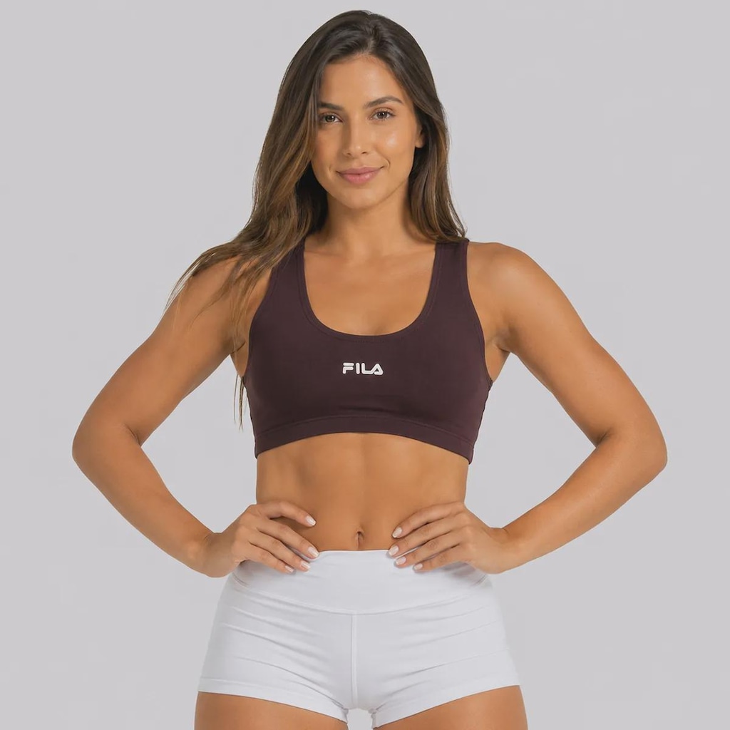 Top Fila Essential II Logo Feminino