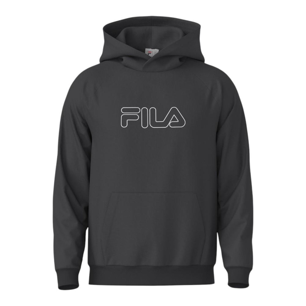 Moletom Fila Com Capuz Outline Light - Masculino