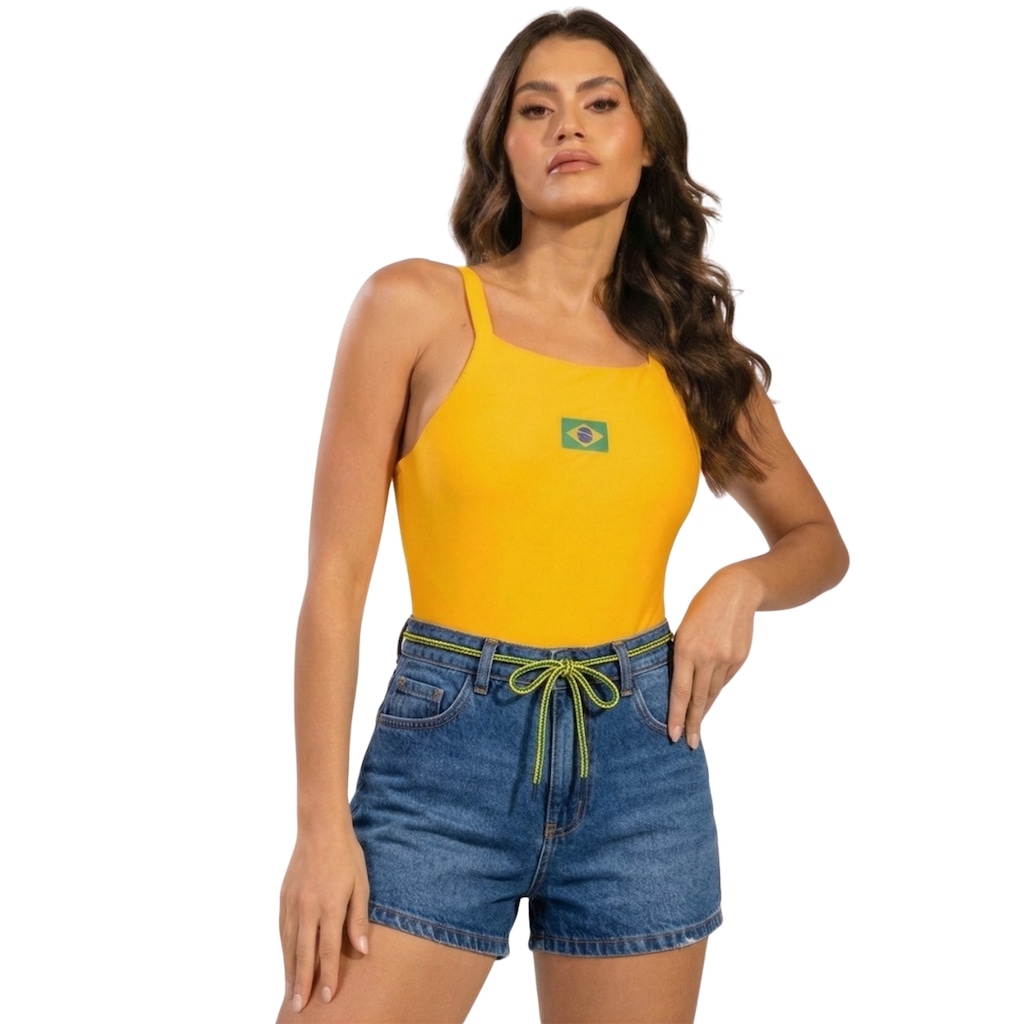 Body Cavado Brasil Vekyo Sem Bojo - Feminino