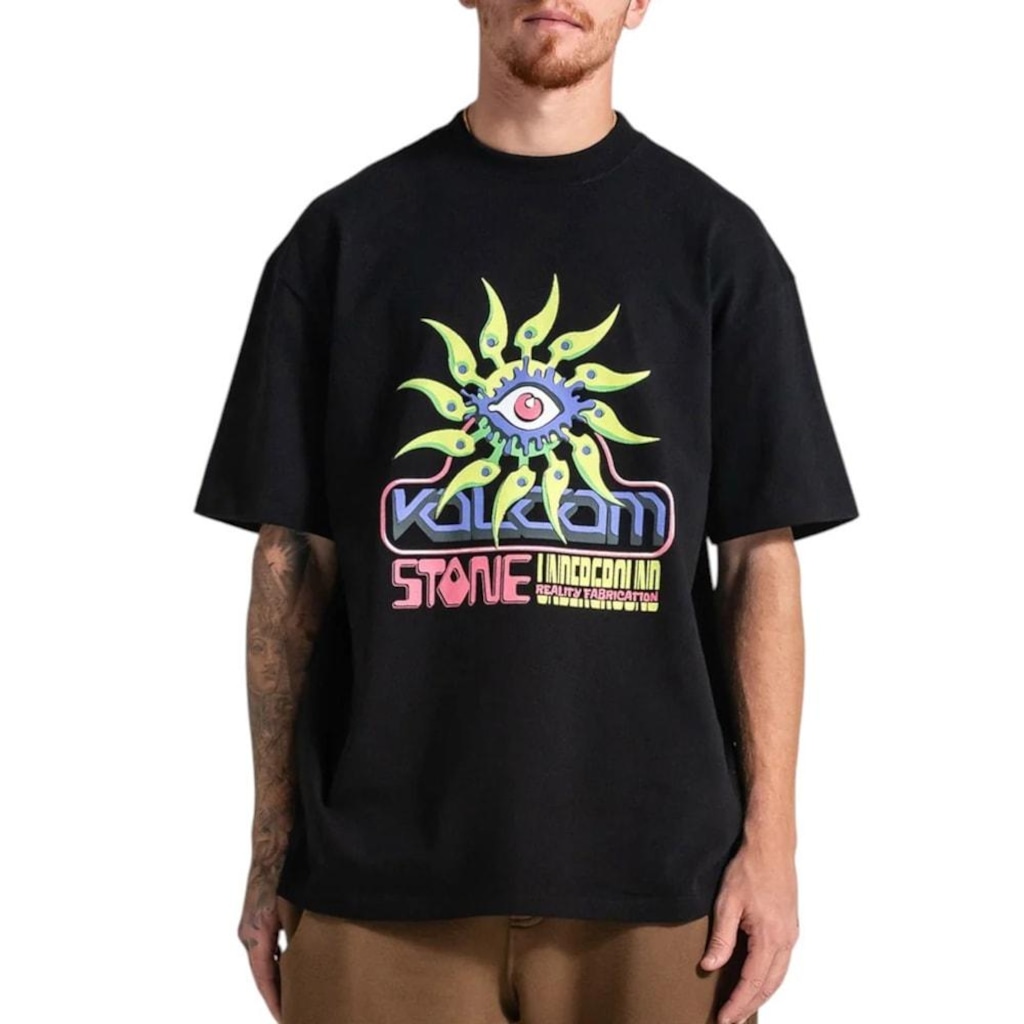 Camiseta Volcom Comfort Reality - Masculina