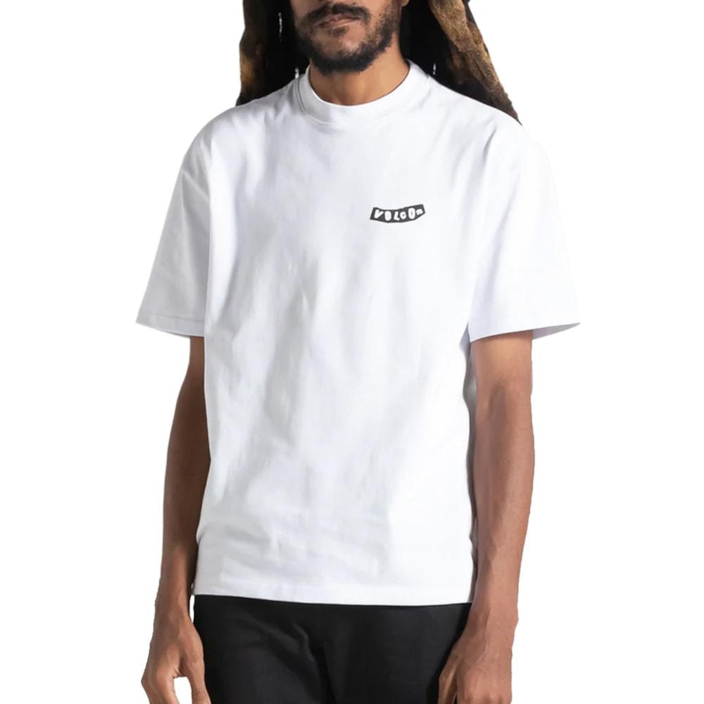 Camiseta Volcom Comfort Pistol Stone - Masculina