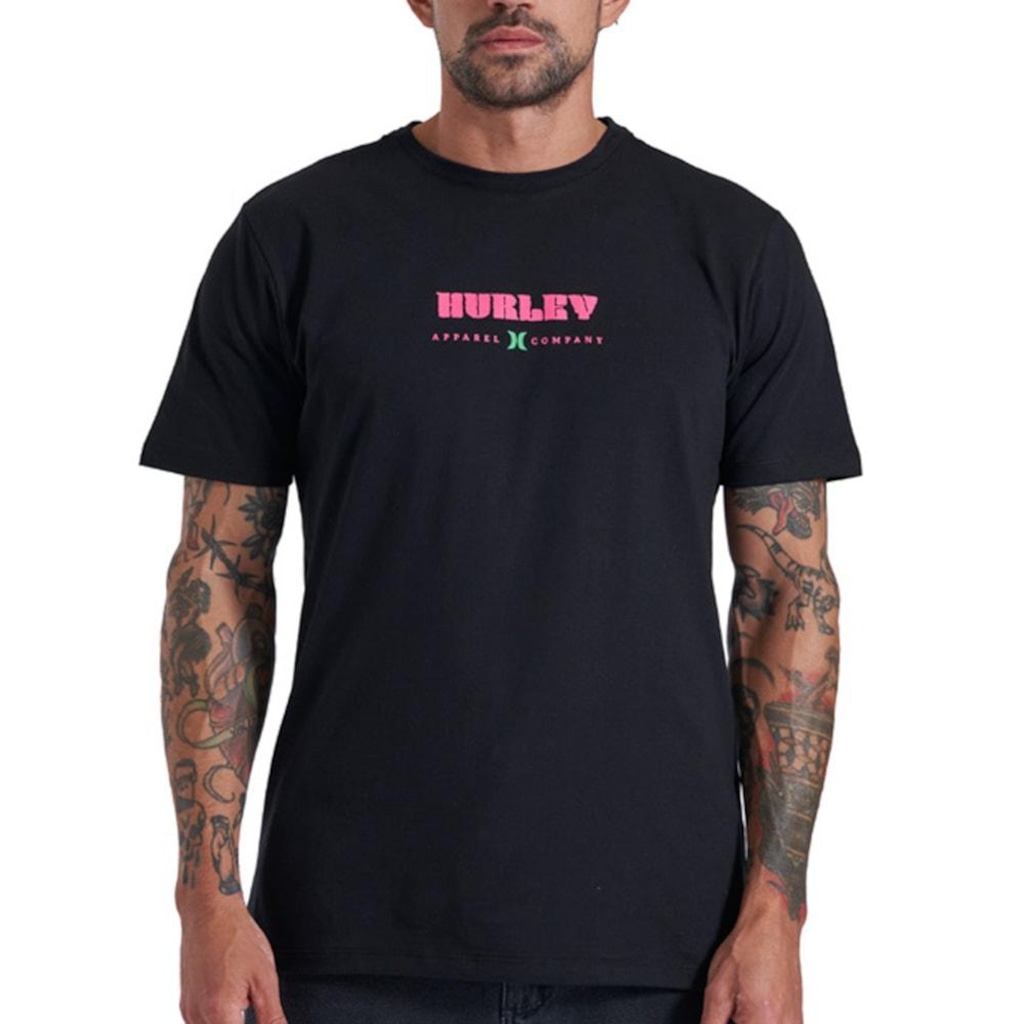 Camiseta Hurley Surf Noise - Masculina