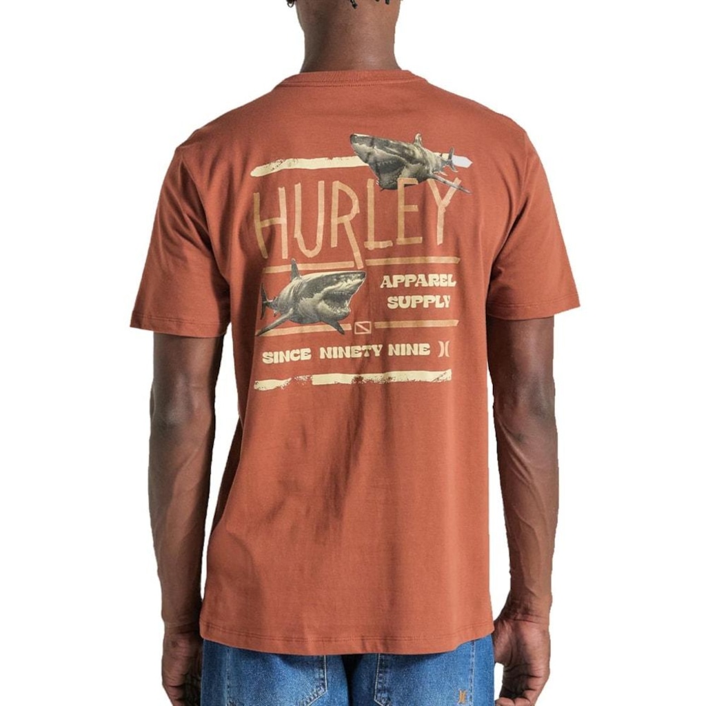 Imagem 2 do produto Camiseta Hurley Shark - Masculina