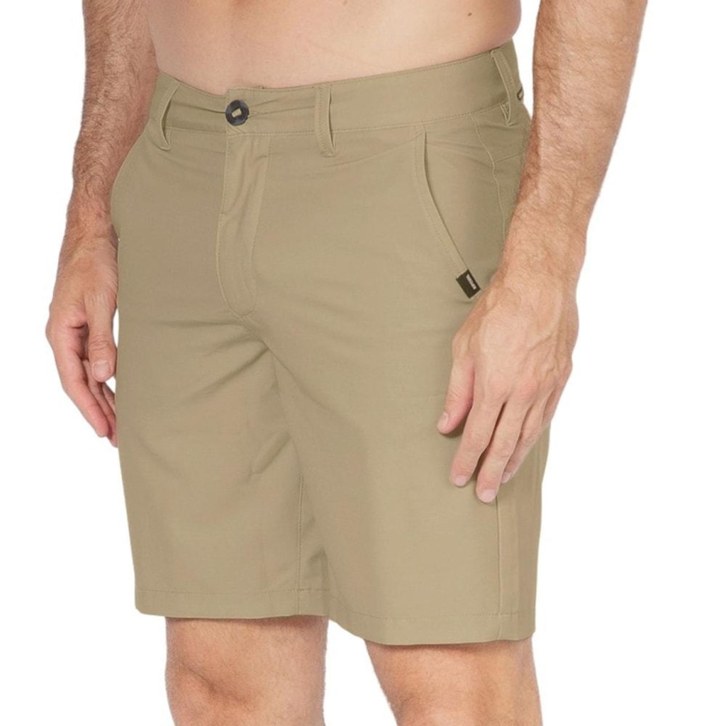 Bermuda Rip Curl Boardwalk Phase Brazil Dark Khaki - Masculina