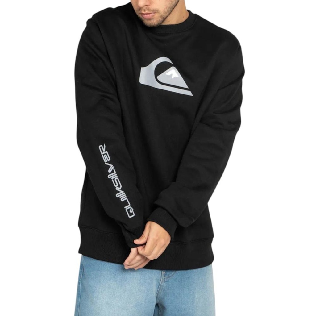 Imagem 4 do produto Blusão de Moletom Quiksilver Comp Logo - Masculina
