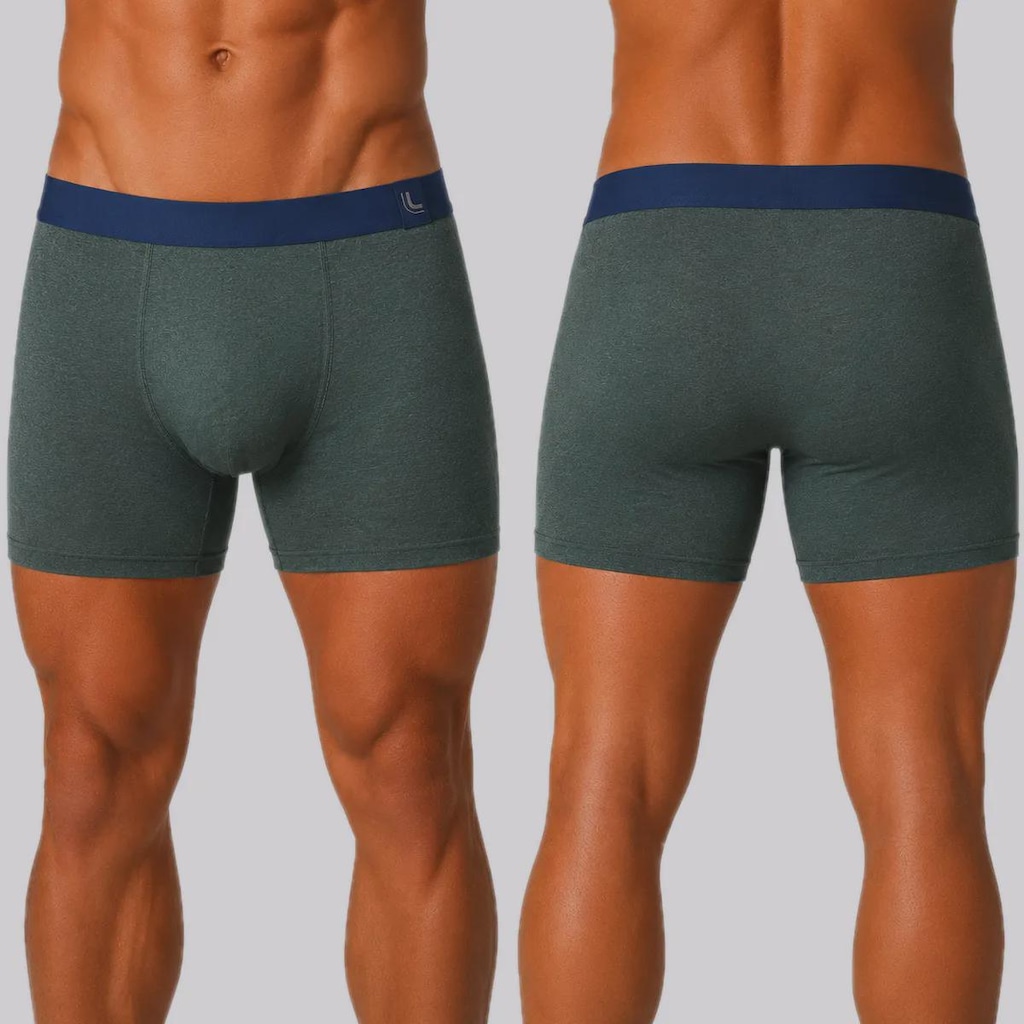 Imagem 3 do produto Cueca Lupo Boxer Algodão com Elastano Masculina