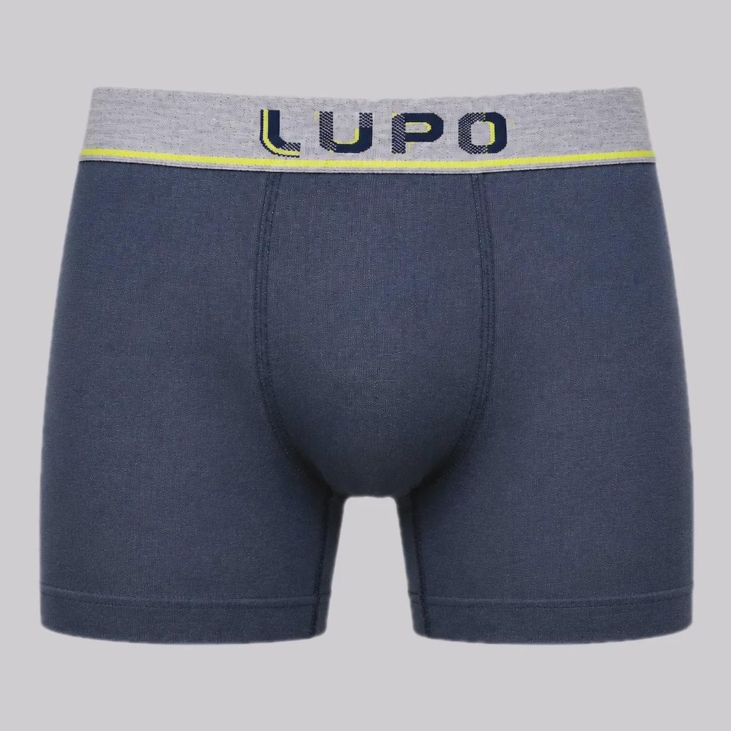 Cueca Lupo Boxer Algodão com Elastano Masculina