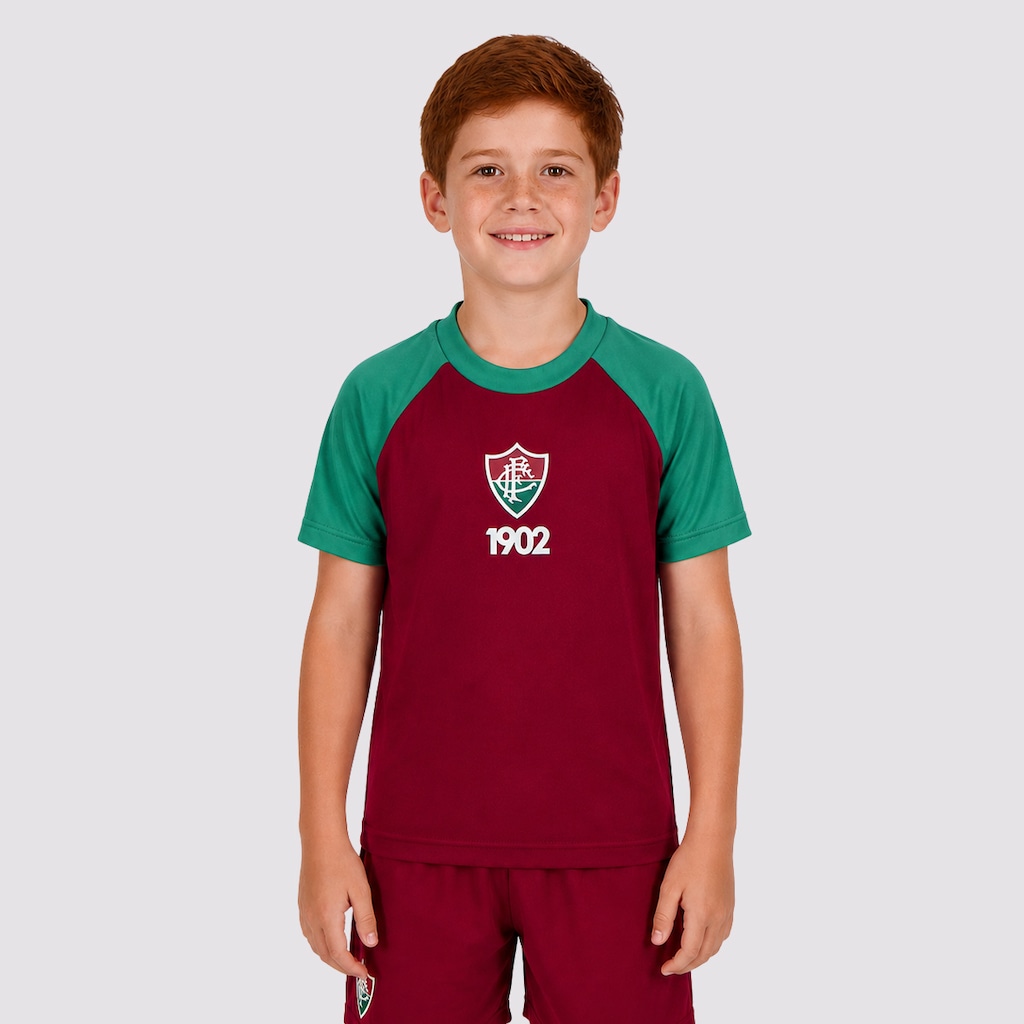 Imagem 2 do produto Camisa do Fluminense Surdir 7 Hulk Infantil