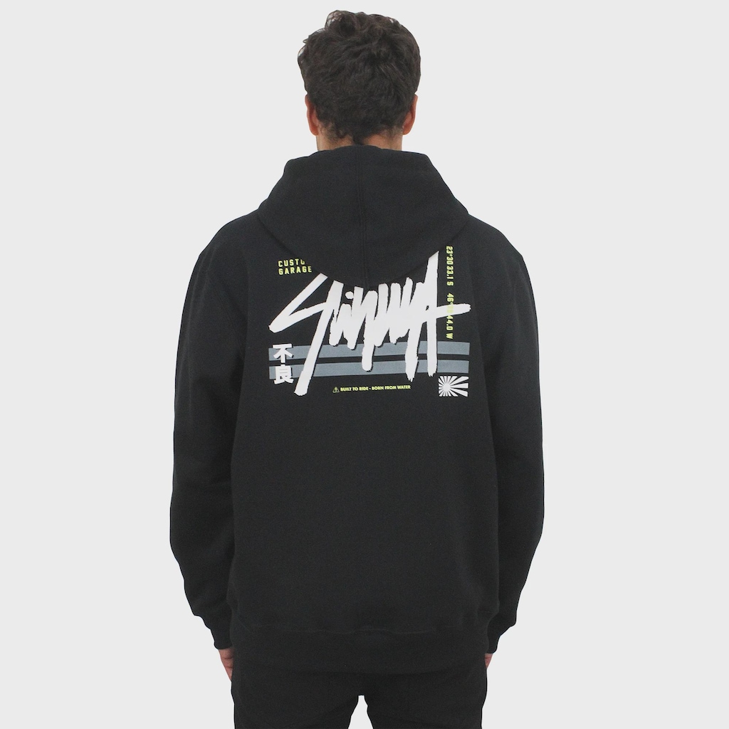 Imagem 2 do produto Moletom Hurley Canguru x Shibuya Signature Block Party - Masculino