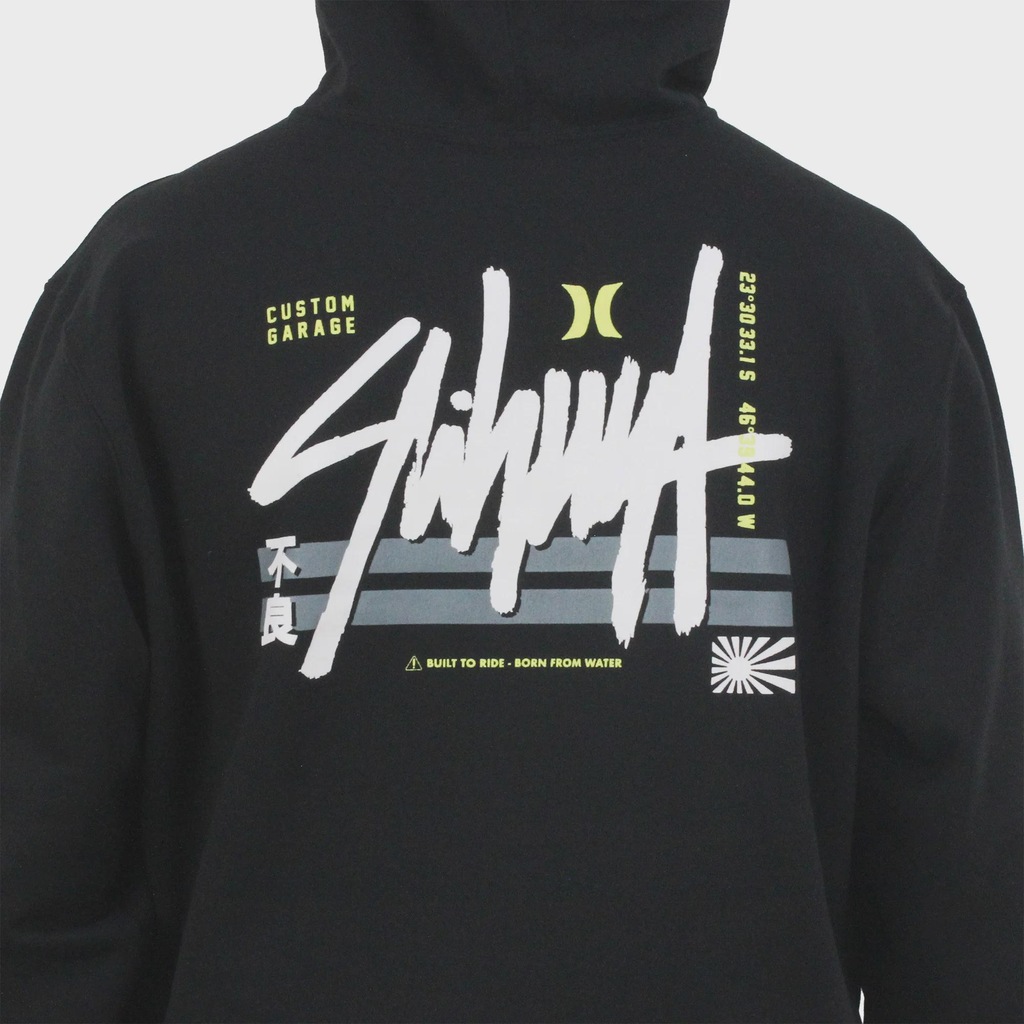 Imagem 4 do produto Moletom Hurley Canguru x Shibuya Signature Block Party - Masculino