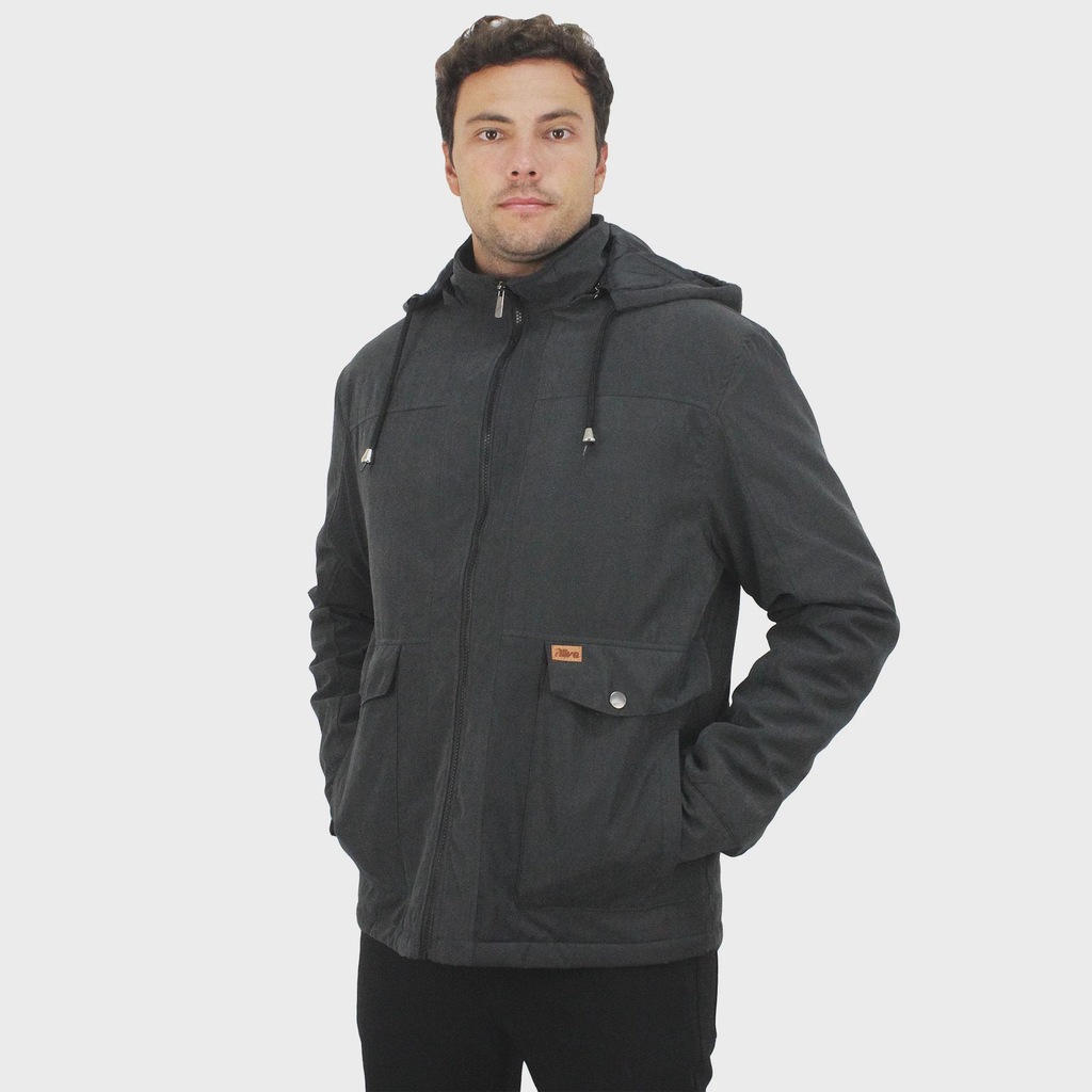 Jaqueta Masculina Surf Alive After Session Black Importada