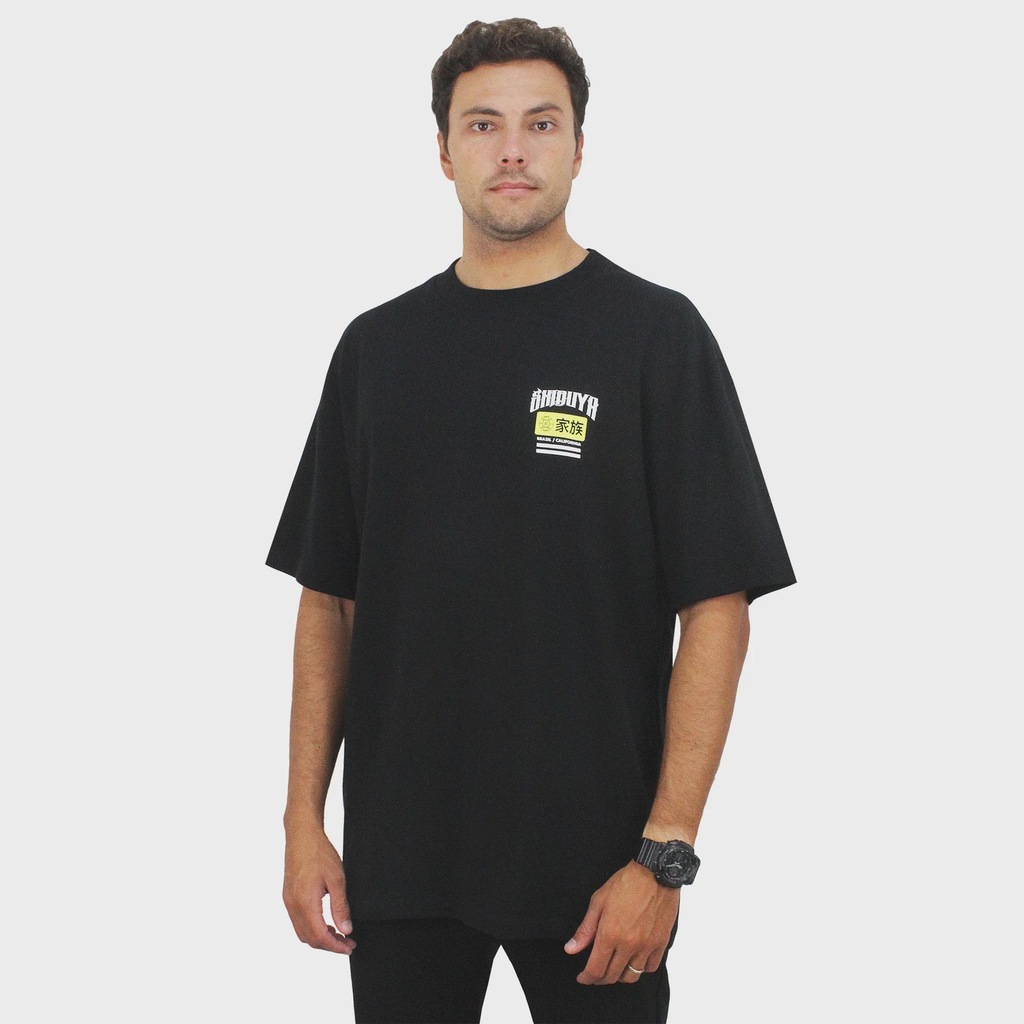 Camiseta Max Fit Hurley x Shibuya Escama Black - Masculina