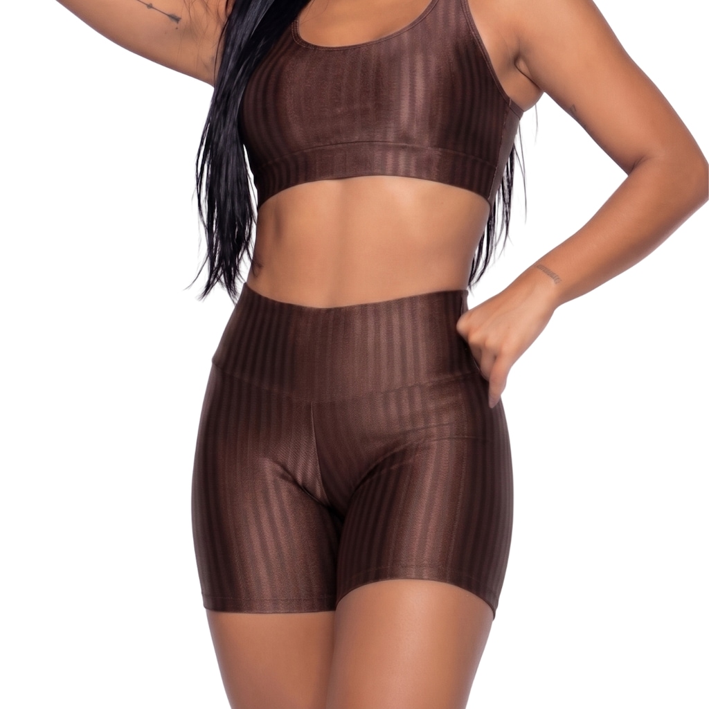 Short Fitness Ikat New Zig 3D Vekyo -  Feminino