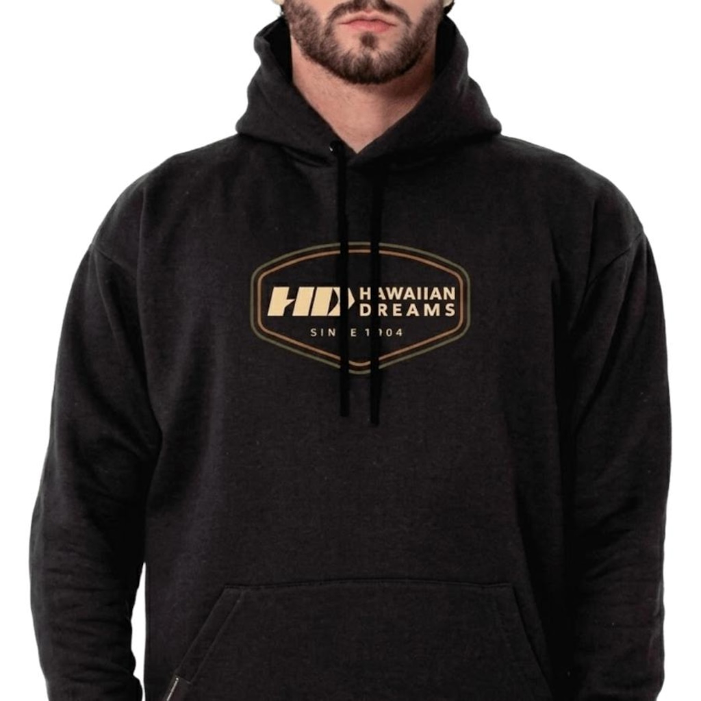 Imagem 2 do produto Moletom HD Canguru Icon - Masculino