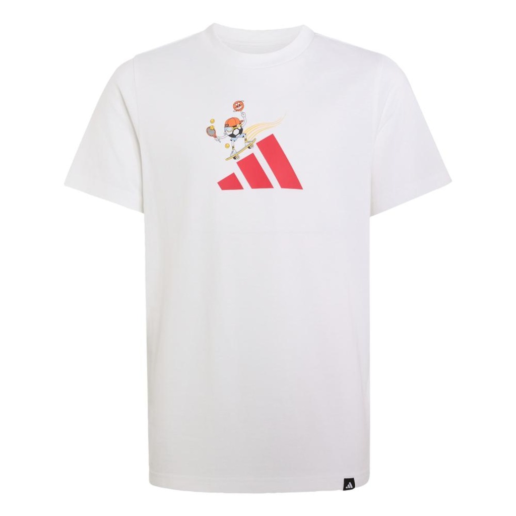 Camiseta Estampada Inspirada No Esporte adidas Infantil