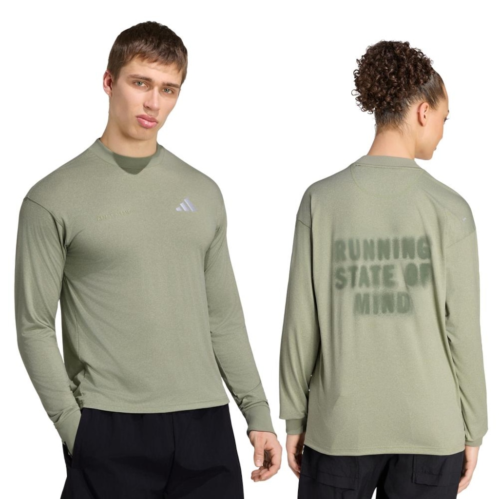 Camisa Manga Longa adi365 Cheering adidas Unissex