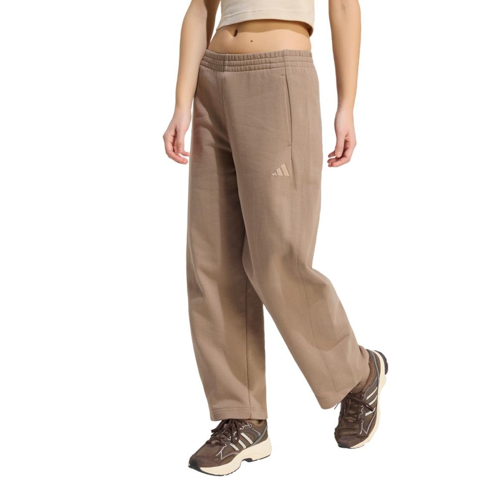 Calça Barrel Uniforme adidas Small Logo adidas Feminina
