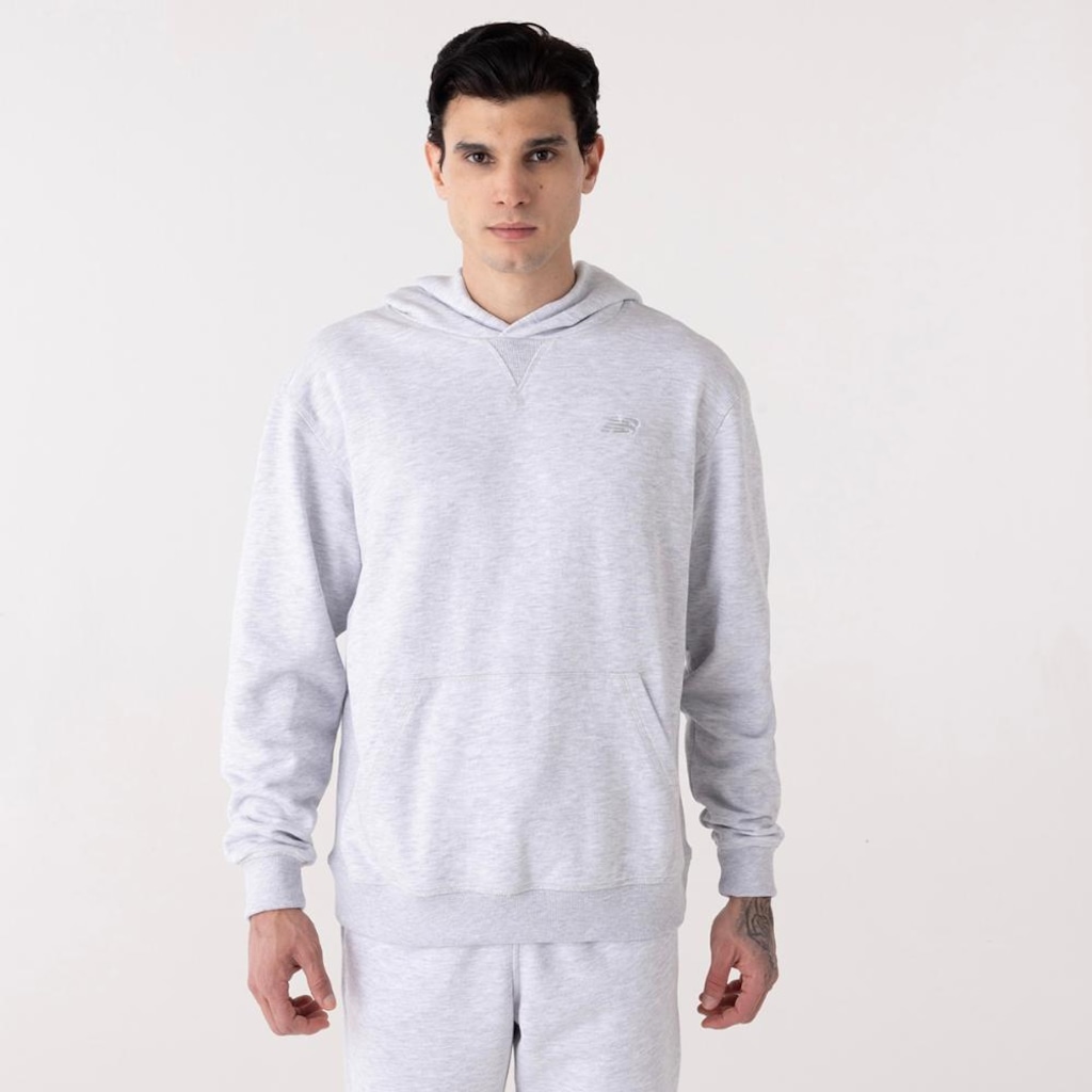 Casaco New Balance Com Capuz Athletics Small Logo Masculino