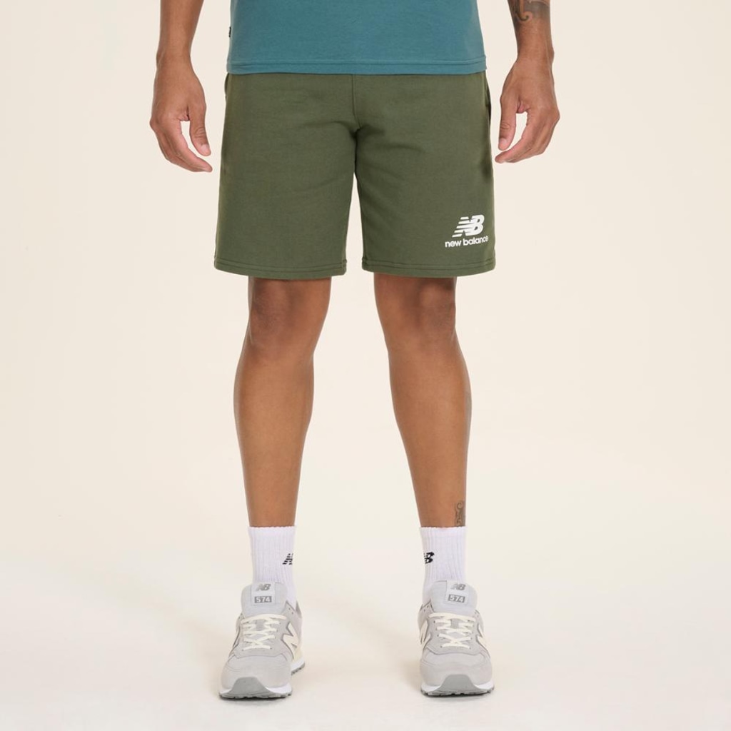 Bermuda New Balance Essentials Basic Masculina