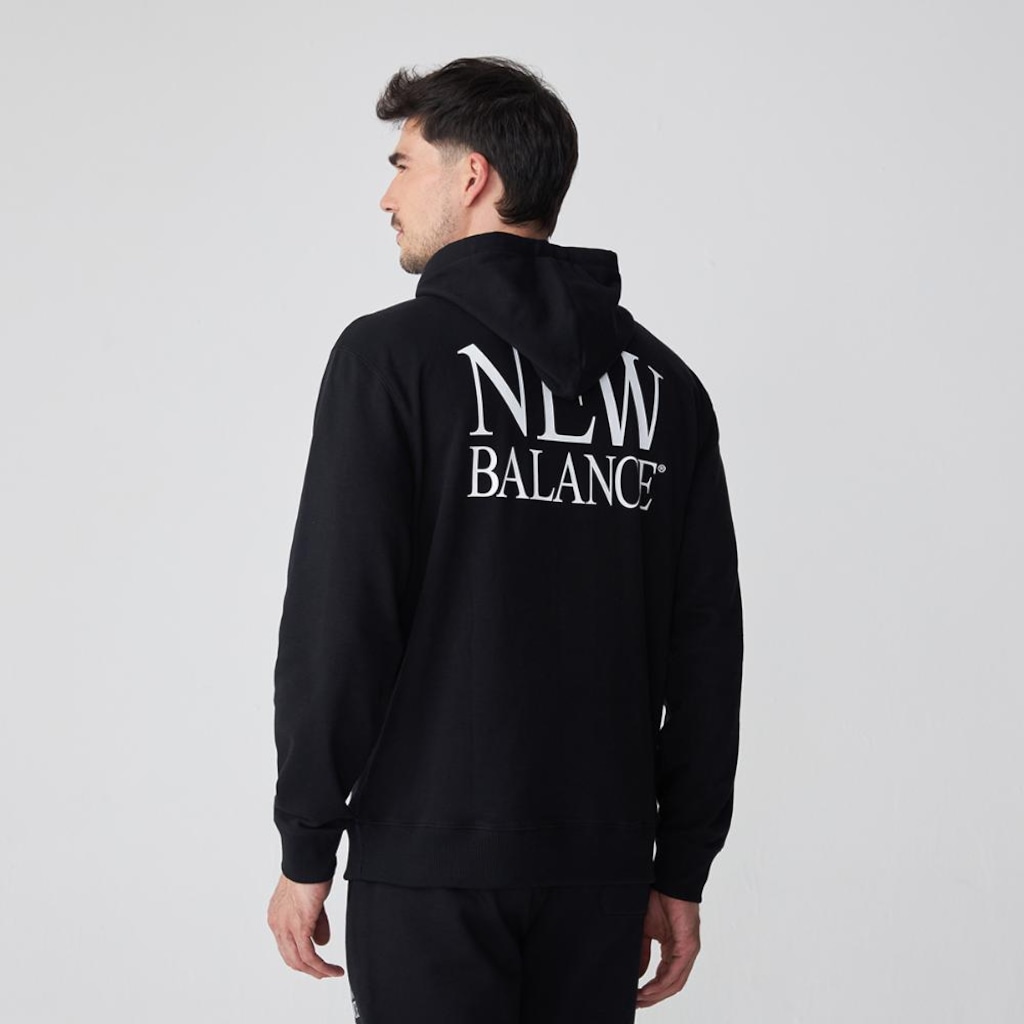Imagem 3 do produto Casaco New Balance Com Capuz Reimagined (Sem Felpa) Masculino