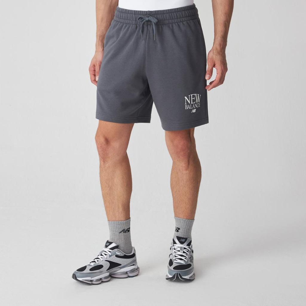 Bermuda New Balance Reimagined 7" (Sem Felpa) Masculina
