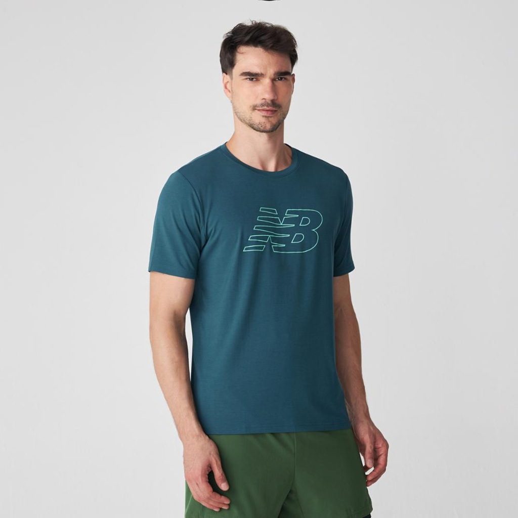 Camiseta New Balance Athletics Graphic Masculina