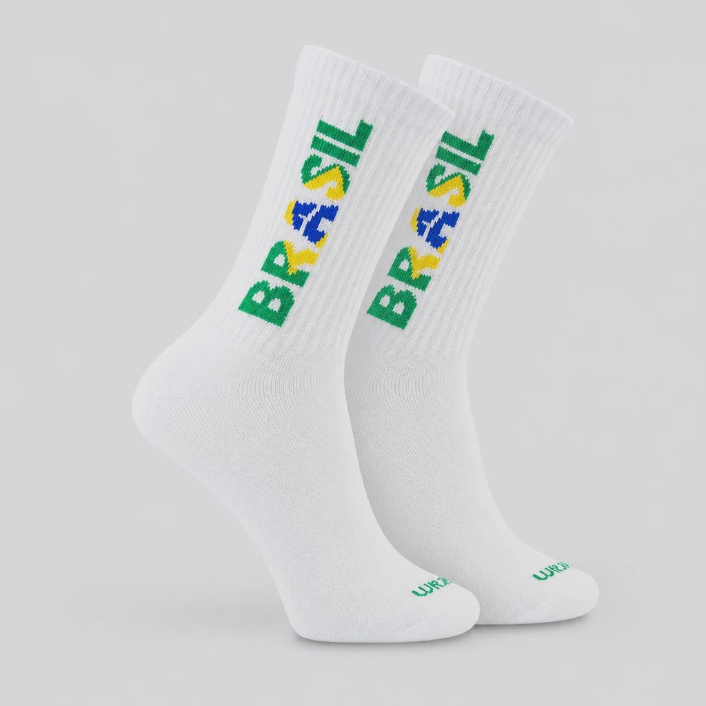 Meia Brasil Vertical Unissex