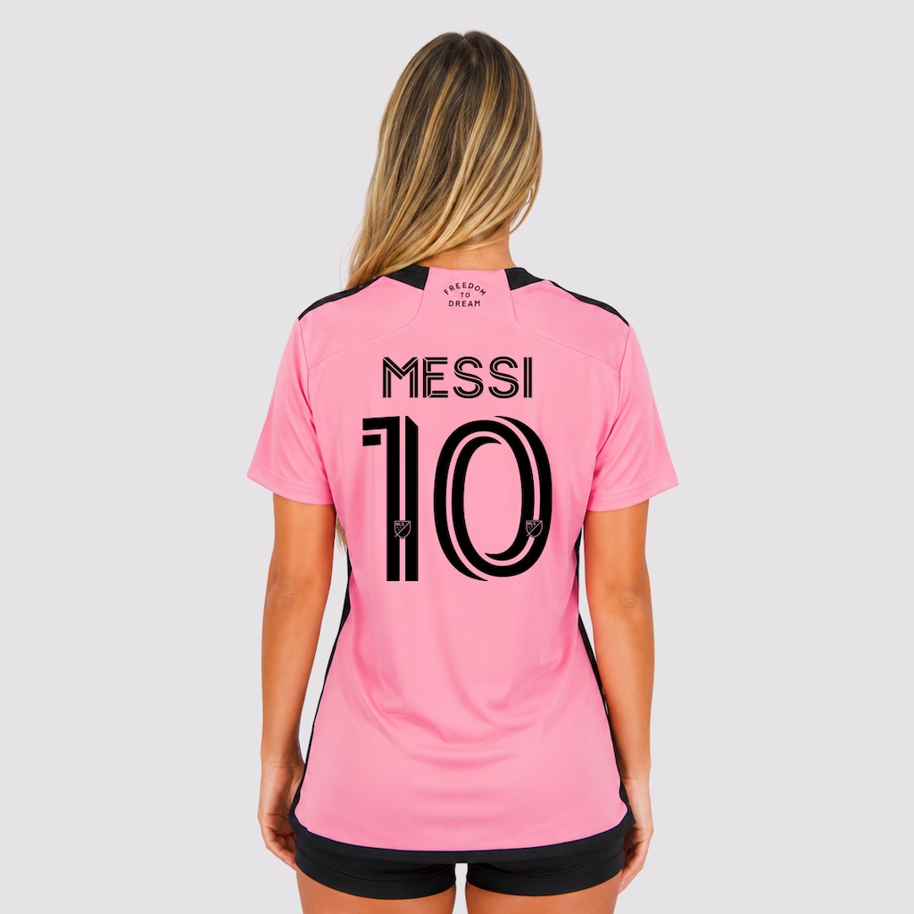 Camisa Inter Miami Home 24/25 10 Messi Feminina Adidas