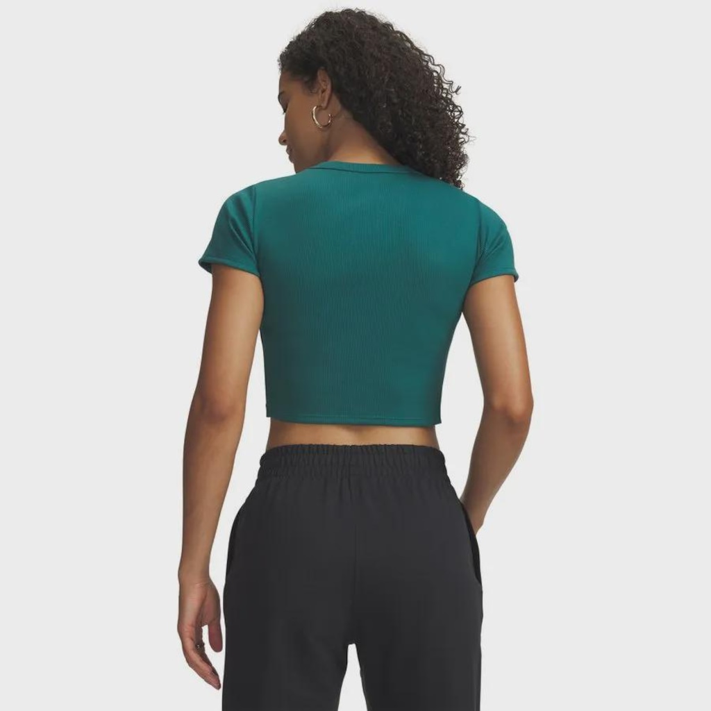 Imagem 5 do produto Camiseta Under Armour Sportstyle Rival Rib - Feminina
