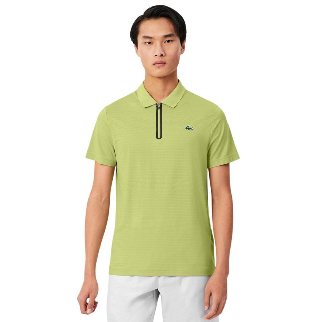 Camisa Polo Lacoste Tennis Ultra Dry Stretch Jacquard - Masculina