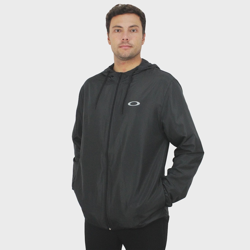Jaqueta Masculina Windbreaker Oakley Essential Blackout