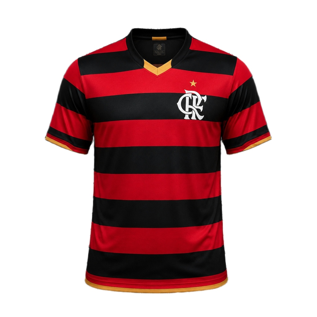 Camisa do Flamengo Retrô 2008 Adriano Imperador Betel - Masculina