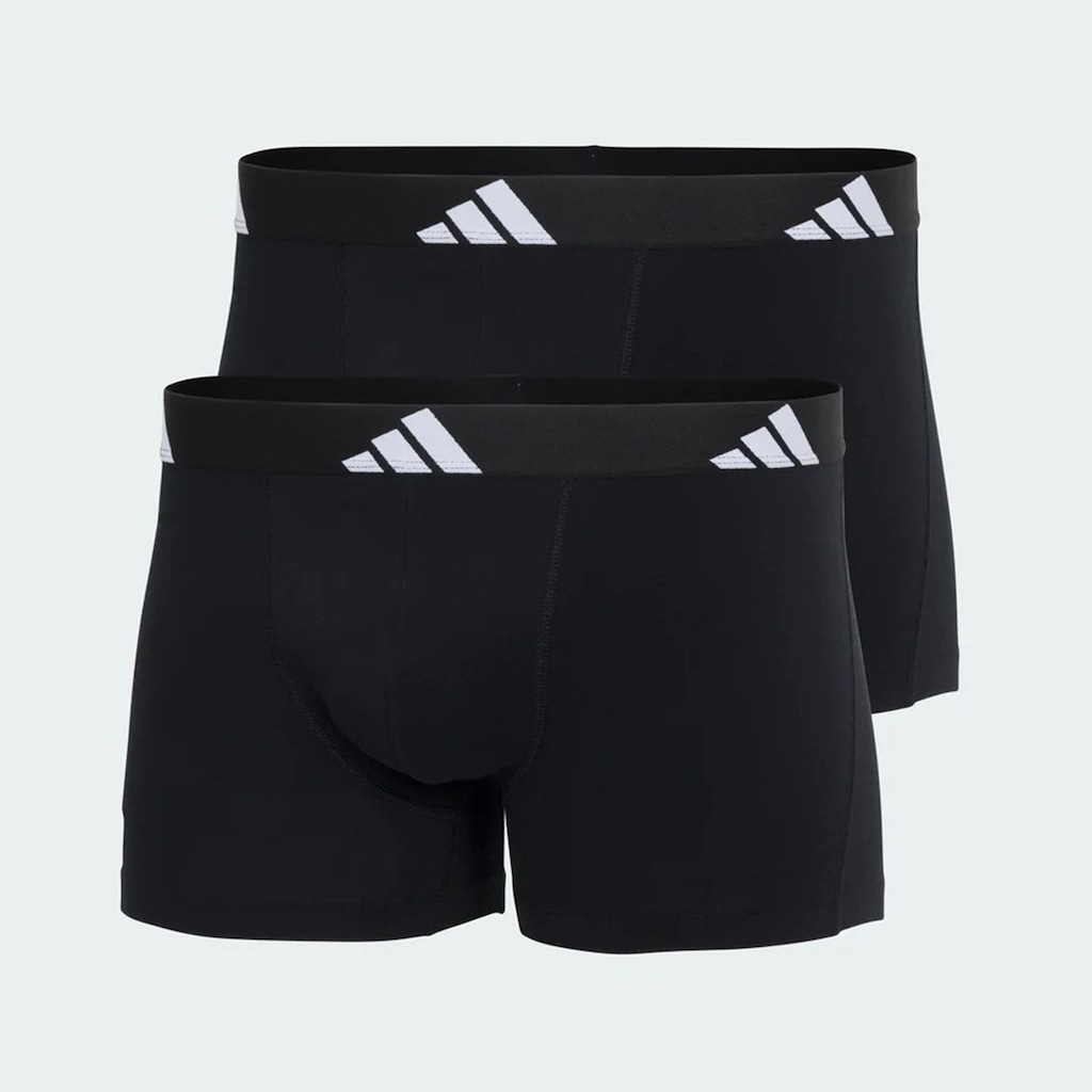 Kit Cueca Boxer adidas Active Flex Algodão 2 Peças - Adulto