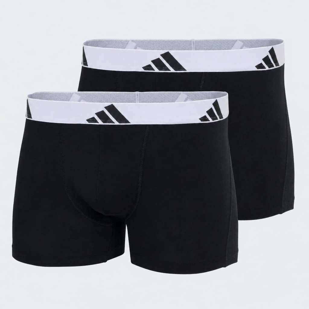 Kit Cueca Boxer adidas Active Flex Algodão com 2 Peças - Adulto