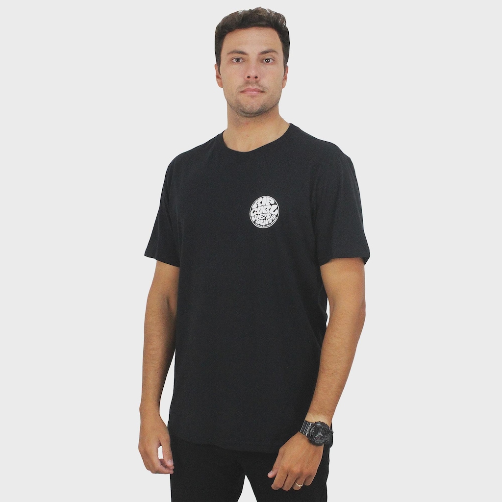 Camiseta Rip Curl Wettie Passage Icon - Masculina