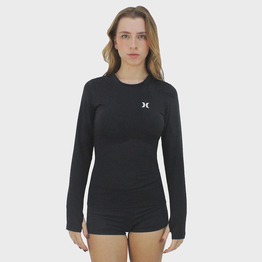 Imagem 2 do produto Camisa Lycra Hurley Icon - Feminina