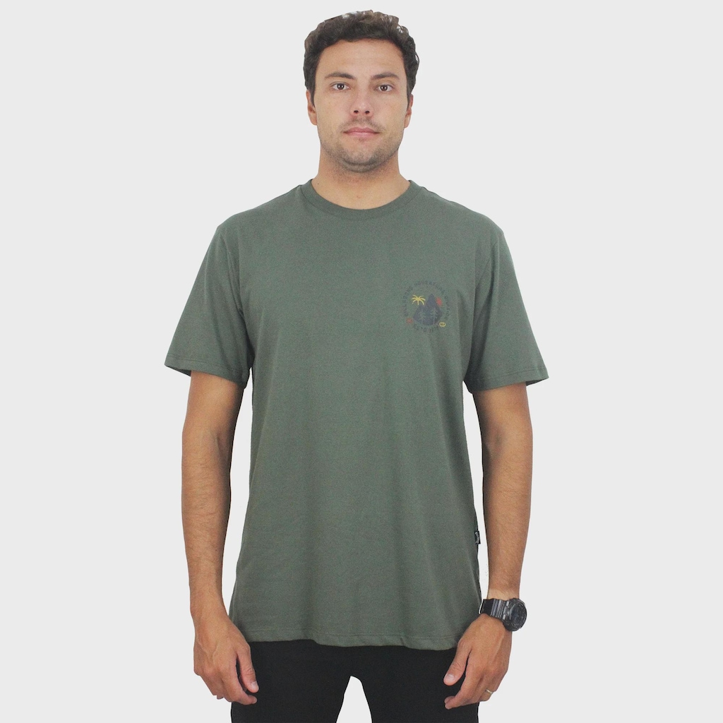 Imagem 4 do produto Camiseta Billabong Rockies II Light Green - Masculina