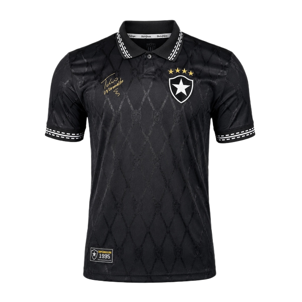 Camisa do Botafogo Polo Retrô 1995 Túlio RetrôMania - Masculina
