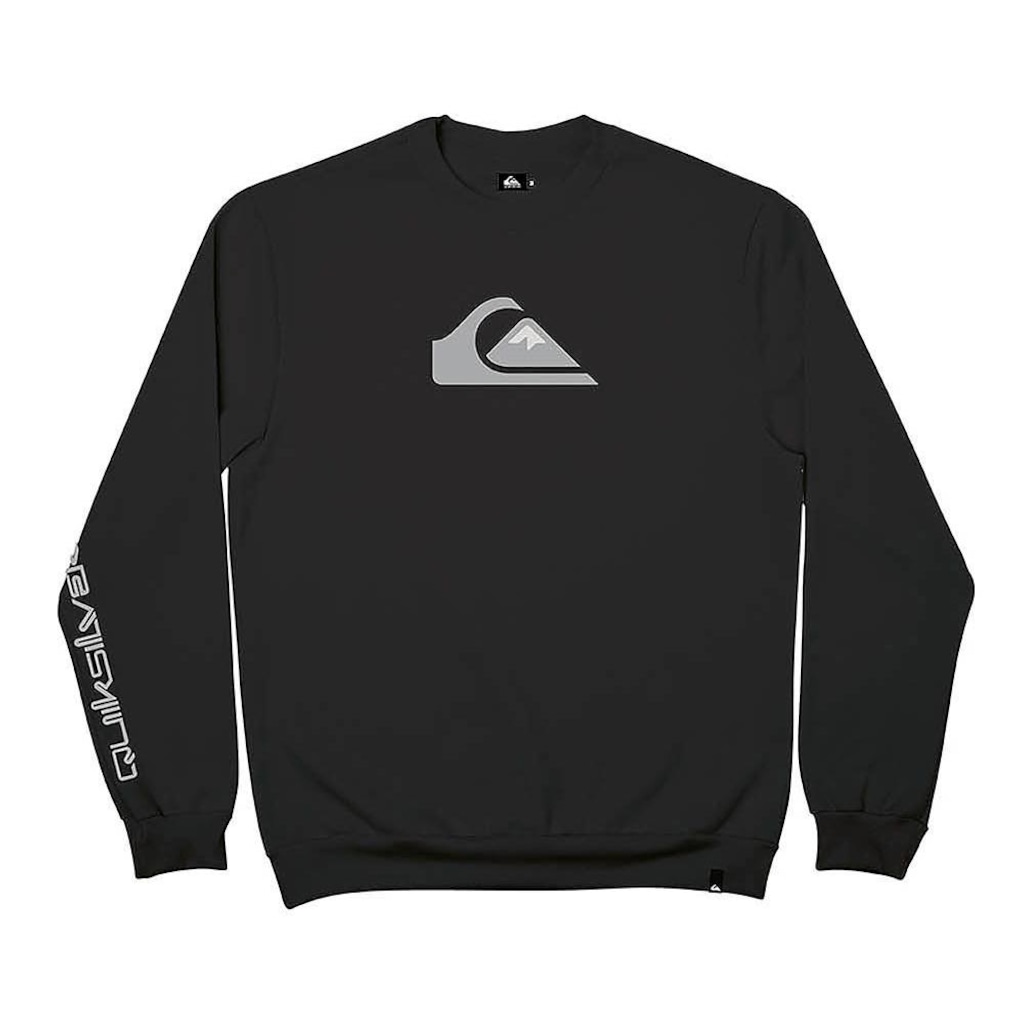 Moletom Quiksilver Careca Comp Logo WT26 - Masculino