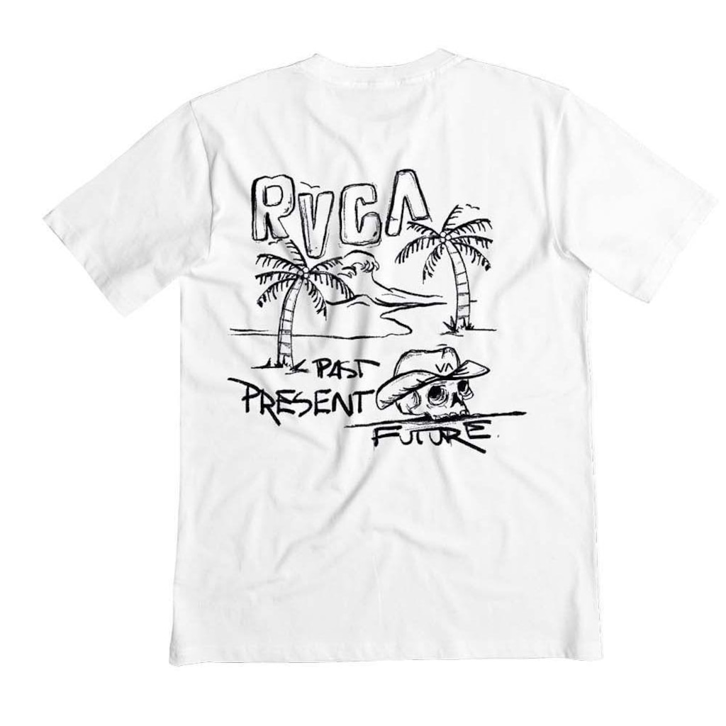 Imagem 2 do produto Camiseta RVCA Past Presents WT26 - Masculina
