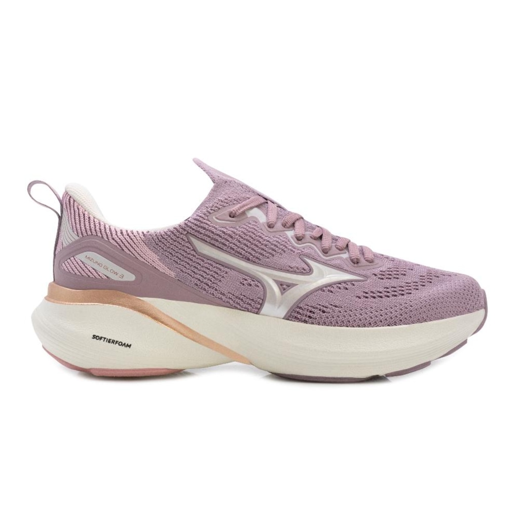 Tênis Feminino Running Mizuno LC Glow 3 e Meia MZ26