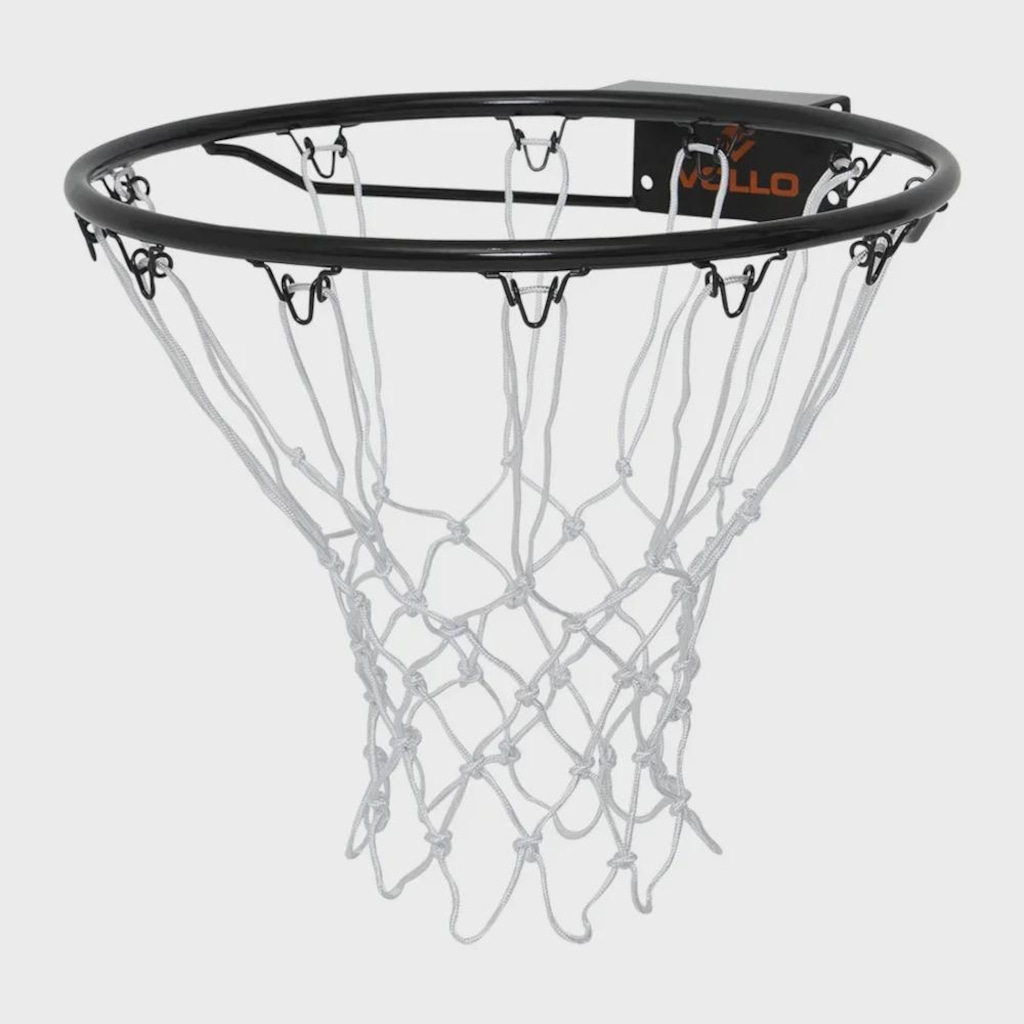 Aro de Basquete Tabela Vollo TBA45 45cm com Rede Oficial