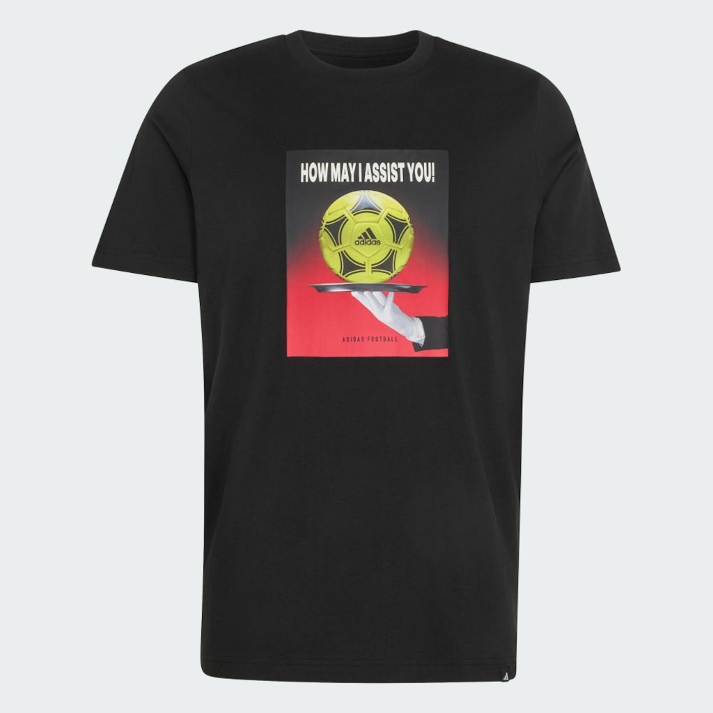 Imagem 2 do produto Camiseta Estampada Slogan de Futebol Adidas Masculino