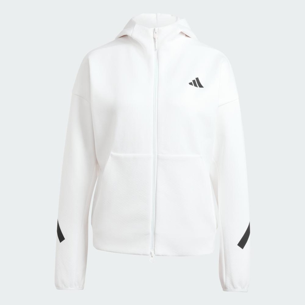 Imagem 2 do produto Blusão de Moletom com Capuz adidas Zíper Z.N.E. Feminino