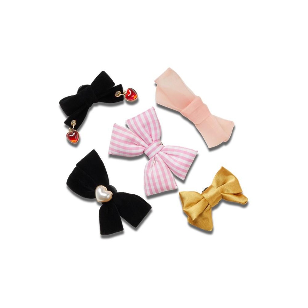 Jibbitz™ Crocs Laços Mistos Grandes Pack com 5
